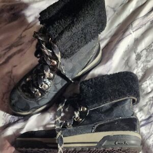Coach Hiking Boots size 6